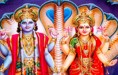 bhagwan-Vishnu-Laxmi-mata