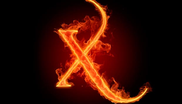 X-Flaming-Alphabet-Letter-X